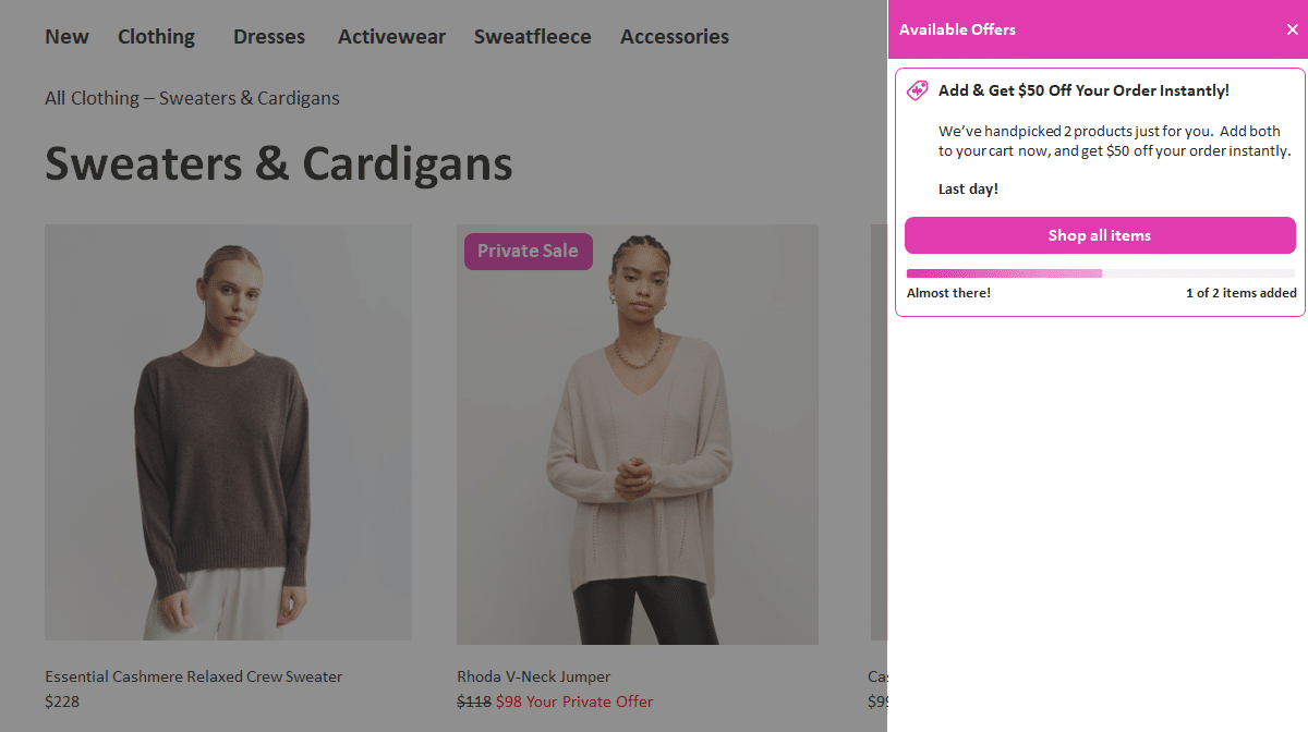 Apparel - Landing Page - Voucher Details